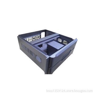 Processing of small chassis shell